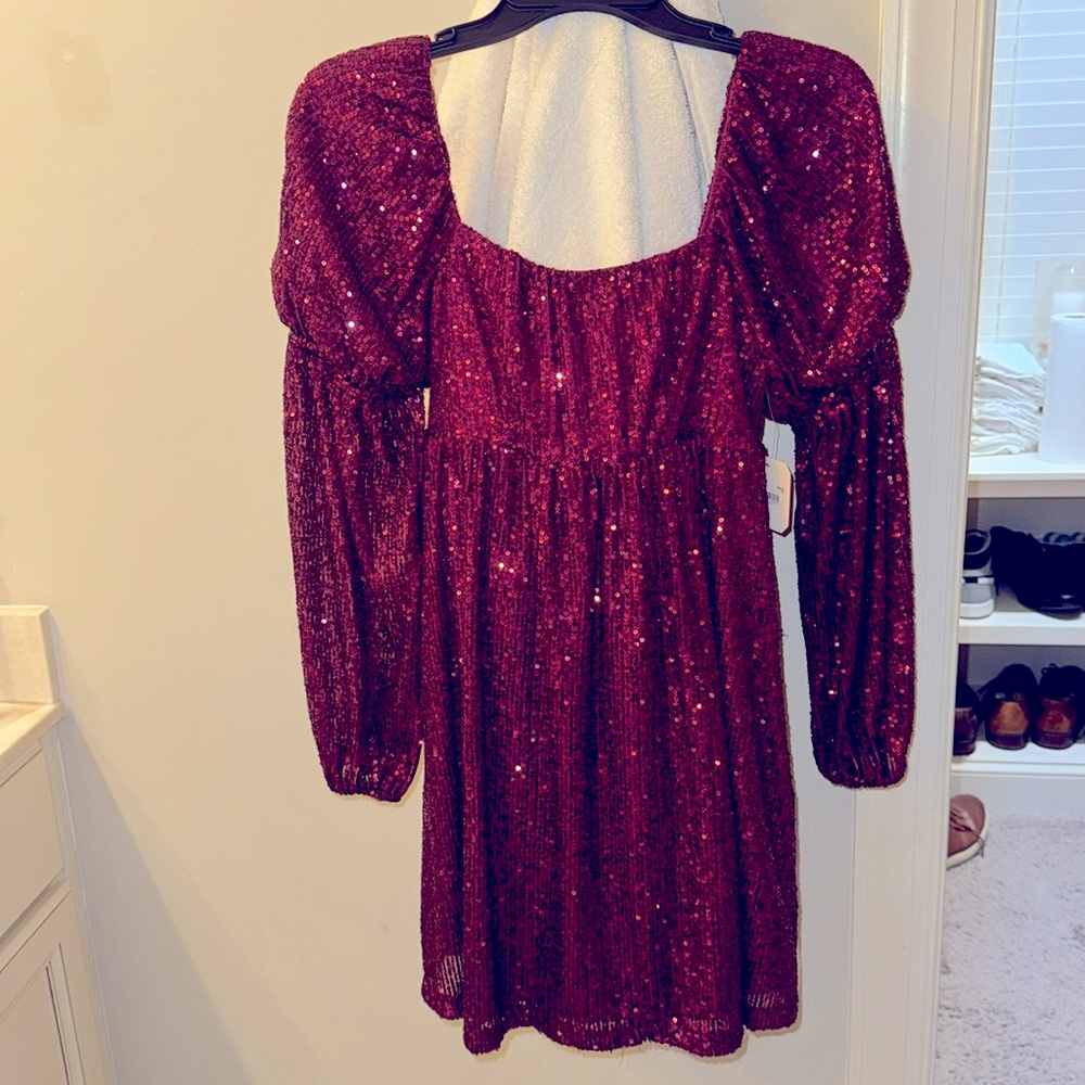 Altar’d State Sequin babydoll dress